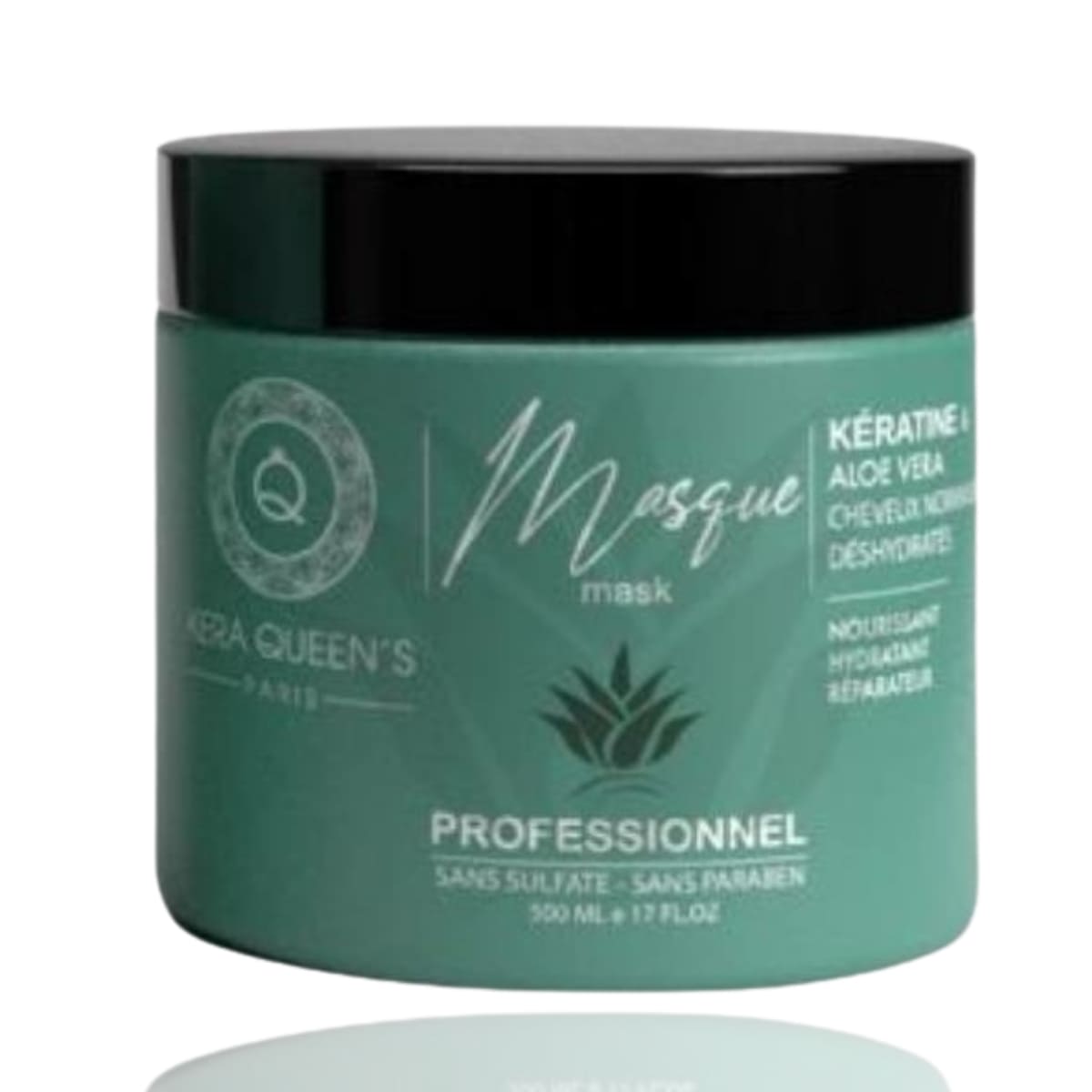 Masque Capillaire Aloe Vera Kératine kératine - Keraqueen's