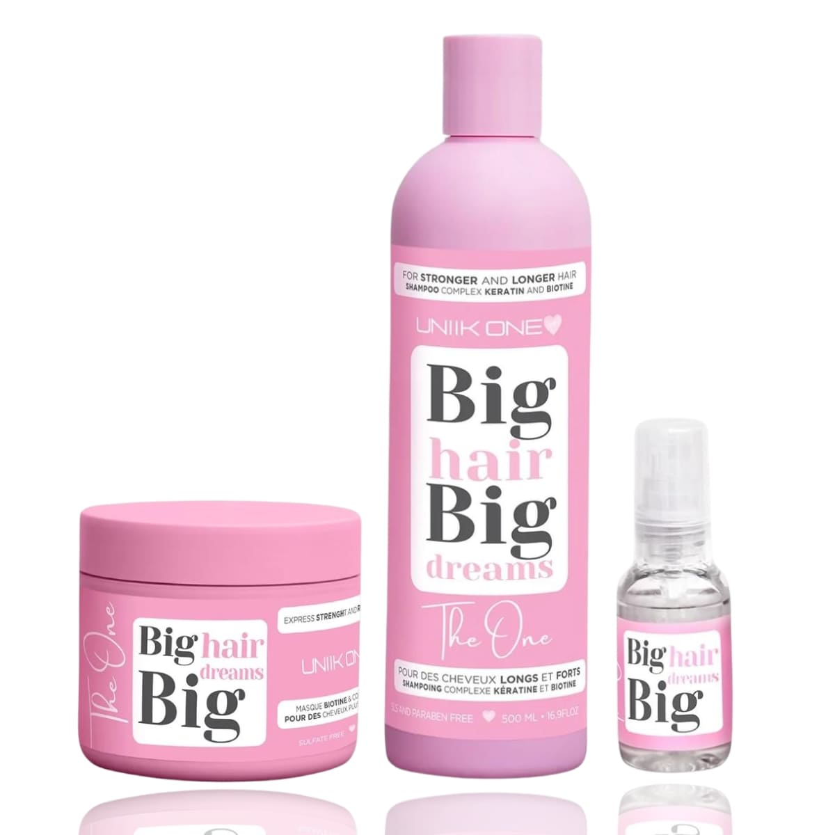 Gamme  Capillaire Big Hair The One - Uniikone